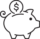Icon of Piggy Bank