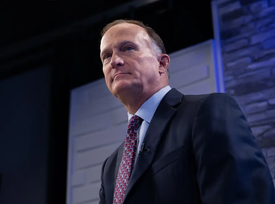 Larry Spoth in TV Studio