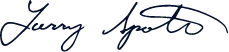 Signature of Larry Spoth
